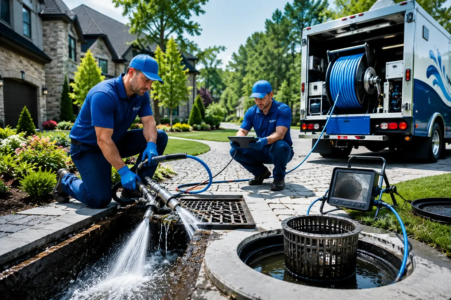 Local outdoor drain cleaning professionals in Windsor, CT
